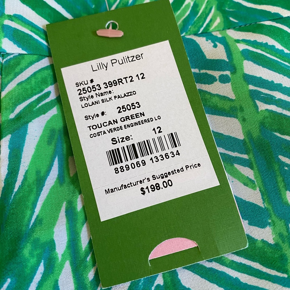 BRAND NEW Lilly Pulitzer silk pant